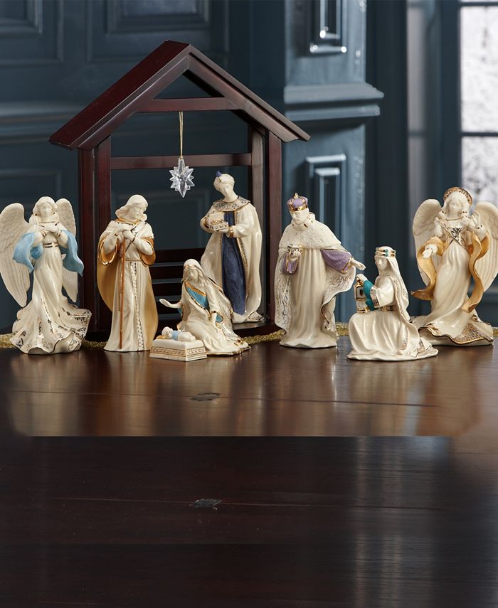 Lenox First Blessing Nativity, Set of 10 Macy's