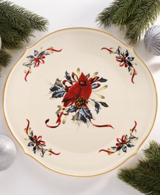 Winter Greetings Medium Serving Platter