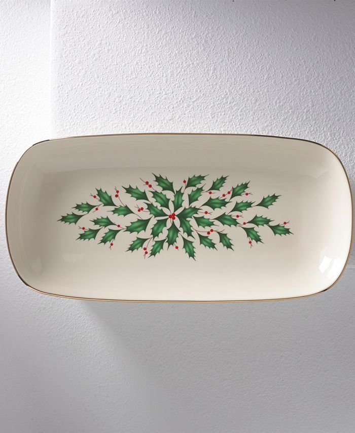Lenox Hosting the Holidays Bread Tray Macy's