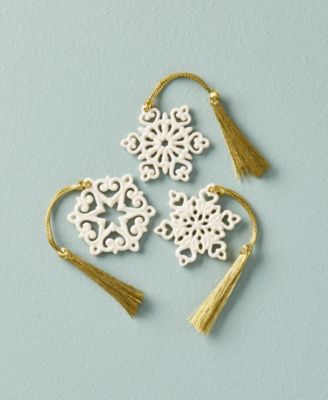 Mini Snowflake 3 Pc. Ornament Set