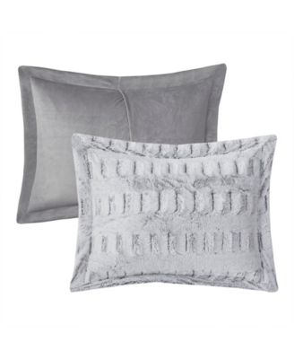 Madison Park Gia Faux-Fur 2-Pc. Comforter Set, Twin/Twin XL