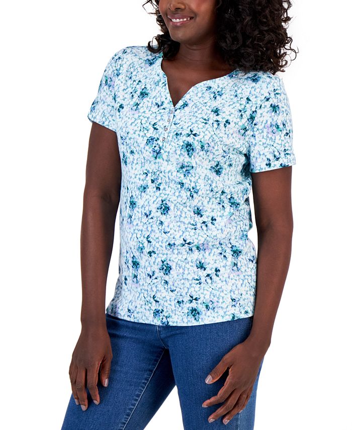 Macy's karen scott petite tops on sale