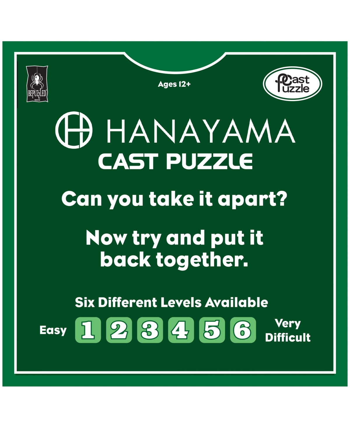 Shop Bepuzzled Hanayama Dice Level 3 Cast Puzzle Set, 4 Piece In Multi Color