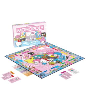 USAopoly Monopoly Hello Kitty and Friends Edition Set, 116 Piece