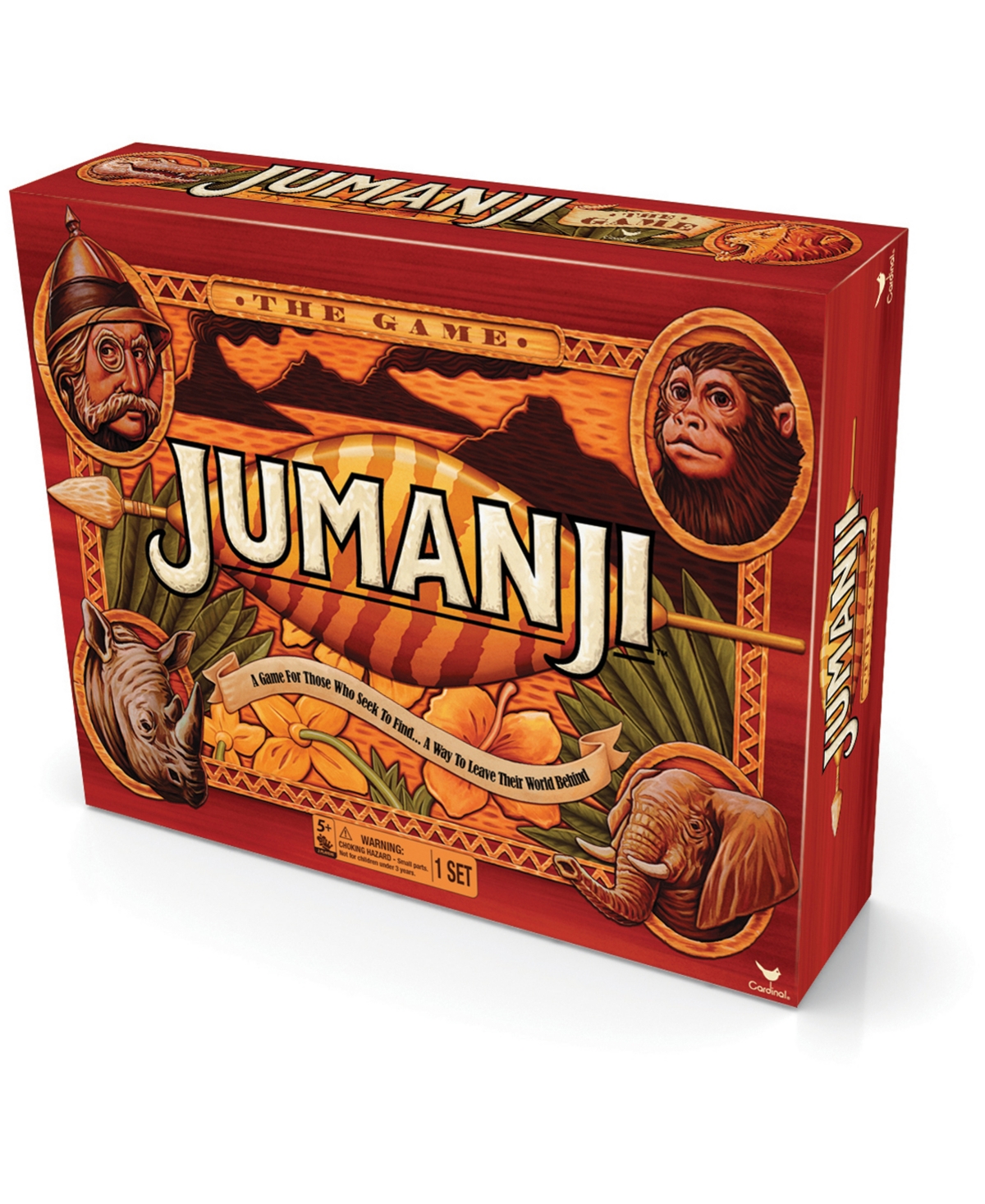 UPC 778988531327 product image for Cardinal Jumanji Board Game Set, 45 Piece | upcitemdb.com
