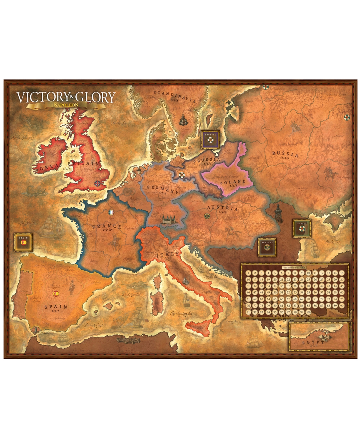 Forbidden Games Victory Glory Napoleon Set, 333 Piece In Multi Color