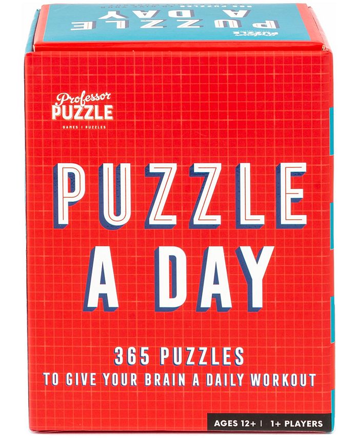 Professor Puzzle a Day Set, 368 Piece Macy's