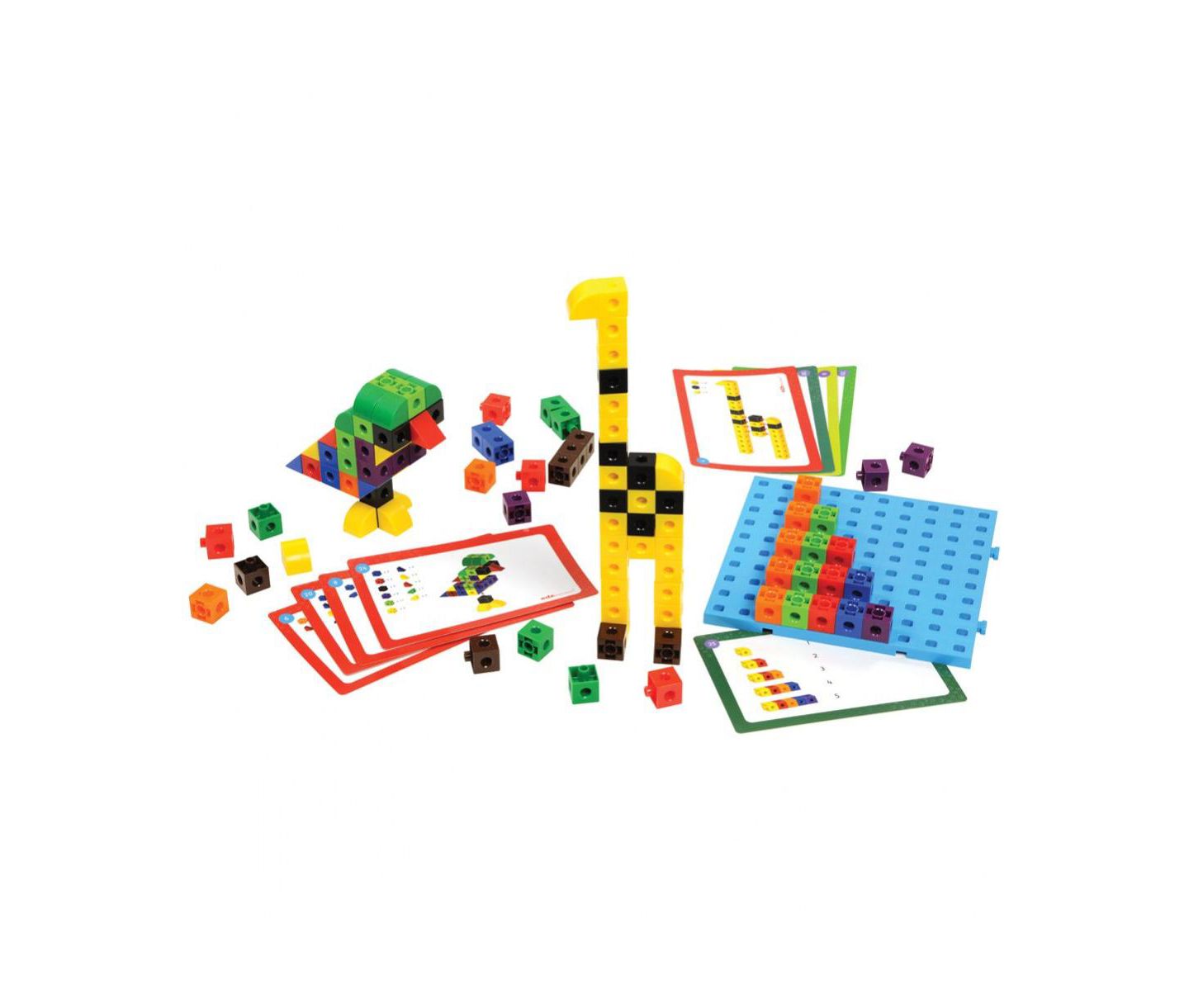 Детский конструктор Kaplan Early Learning Stem Builder Build an Animal 300-Piece Building Set, Ages 3+ — фото 1