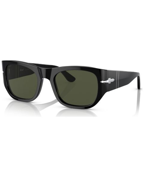 Солнцезащитные очки Persol Unisex Sunglasses, 0PO3308S953154W, цвет: Чёрный