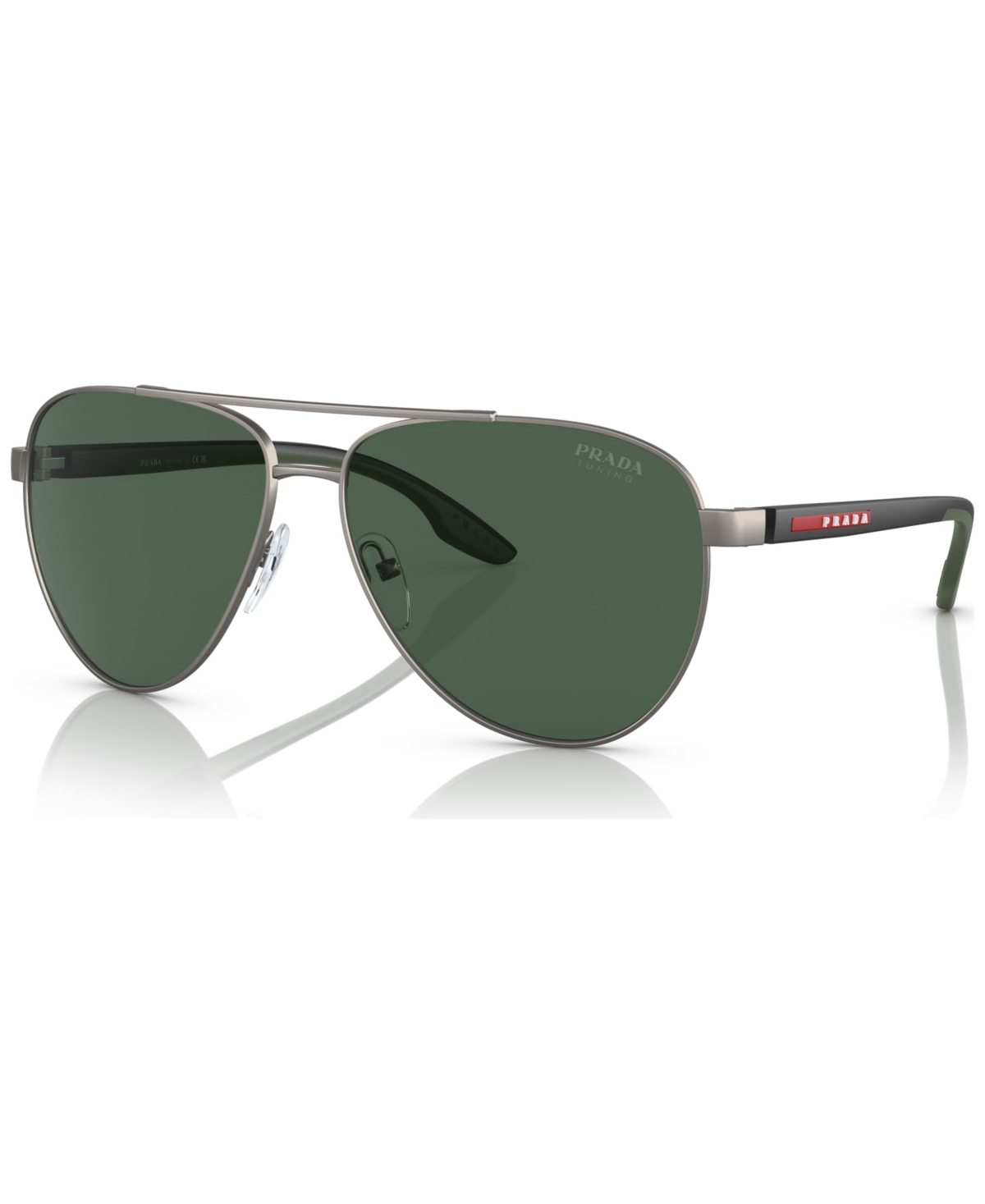 Prada Men's Sunglasses, Ps 50ys62-x In Silver-tone