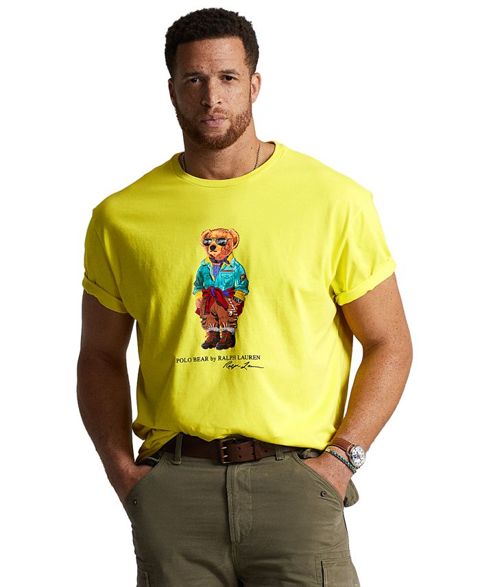 Polo bear shirt best sale big and tall