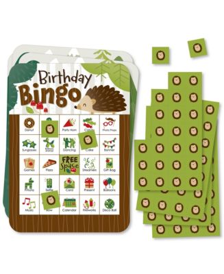 Big Dot of Happiness Forest Hedgehogs - Cards and Markers - Woodland ...