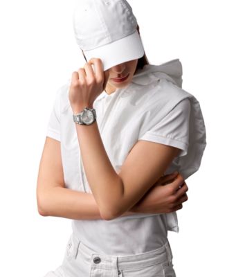 Women's Swiss Automatic Spirit Chronometer Stainless Steel Bracelet Watch 37mm