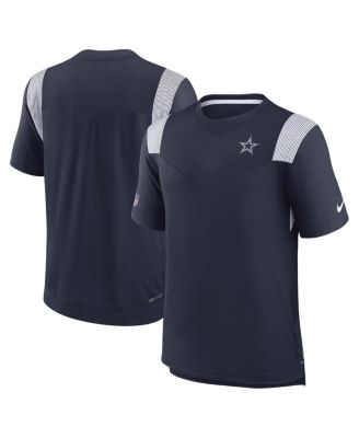 Nike Men's Navy Dallas Cowboys Sideline Tonal Logo Performance Player T ...