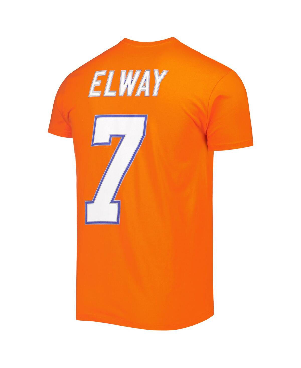 Men's Denver Broncos John Elway Homage Gray NFL Blitz Retired Player  Tri-Blend T-Shirt