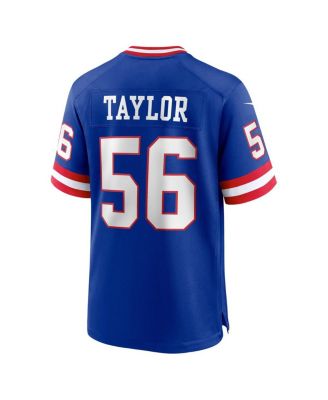 Men's Lawrence Taylor Royal New York Giants Classic Retired Player Game Jersey