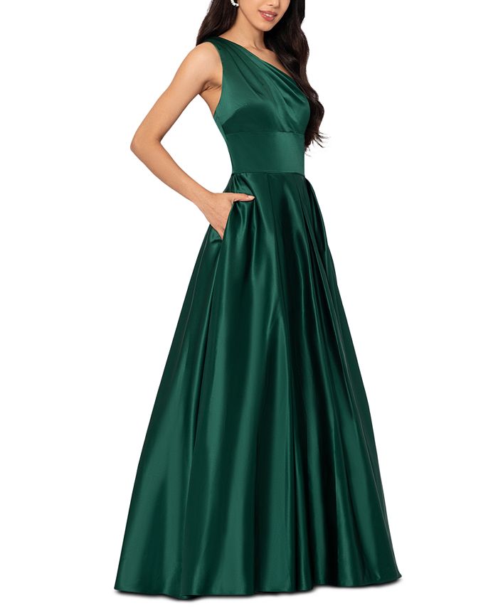 Blondie Nites Juniors' Lamour One-Shoulder Ball Gown & Reviews ...