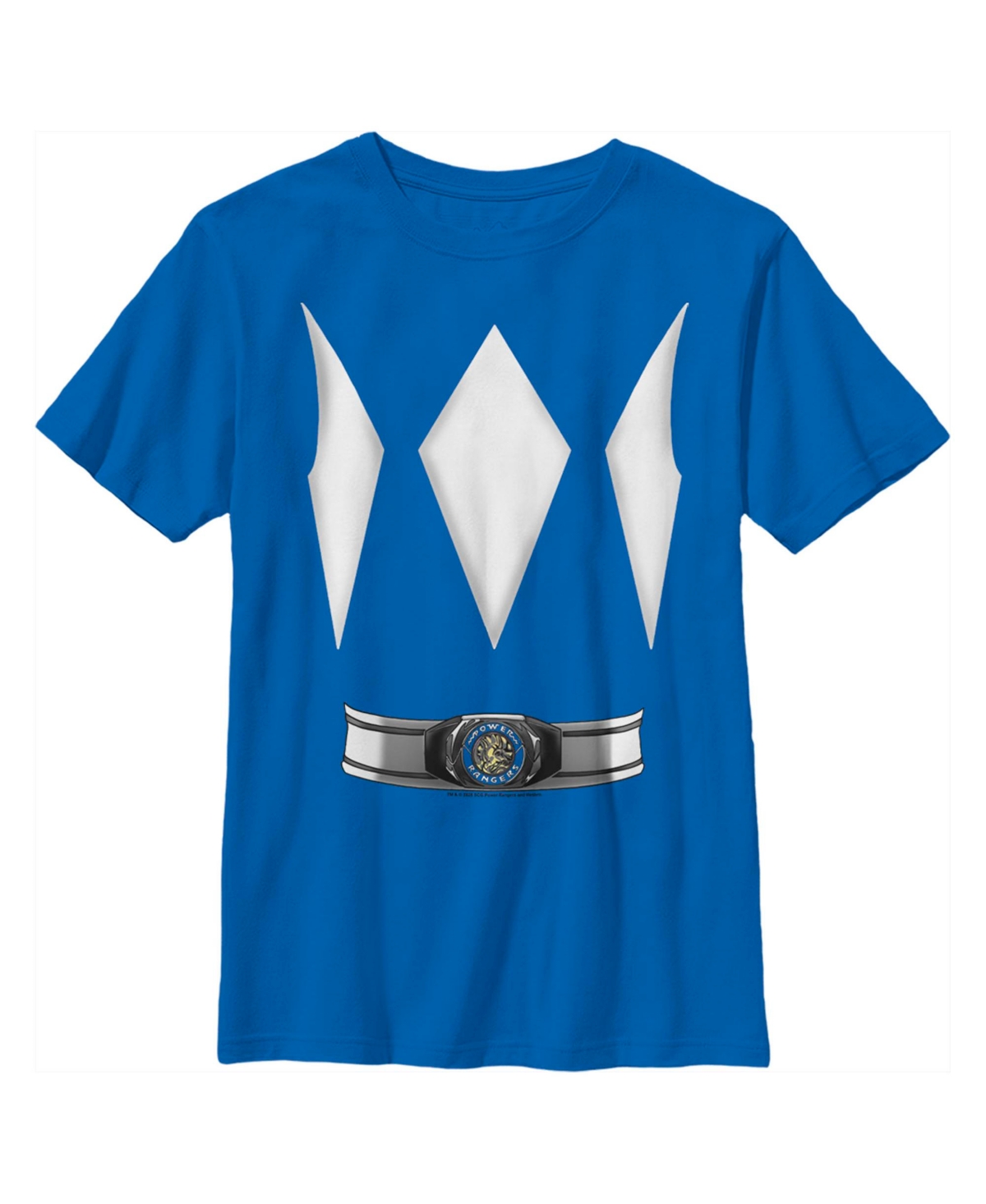 Hasbro Boy's Power Rangers Blue Ranger Costume Tee Child T-Shirt