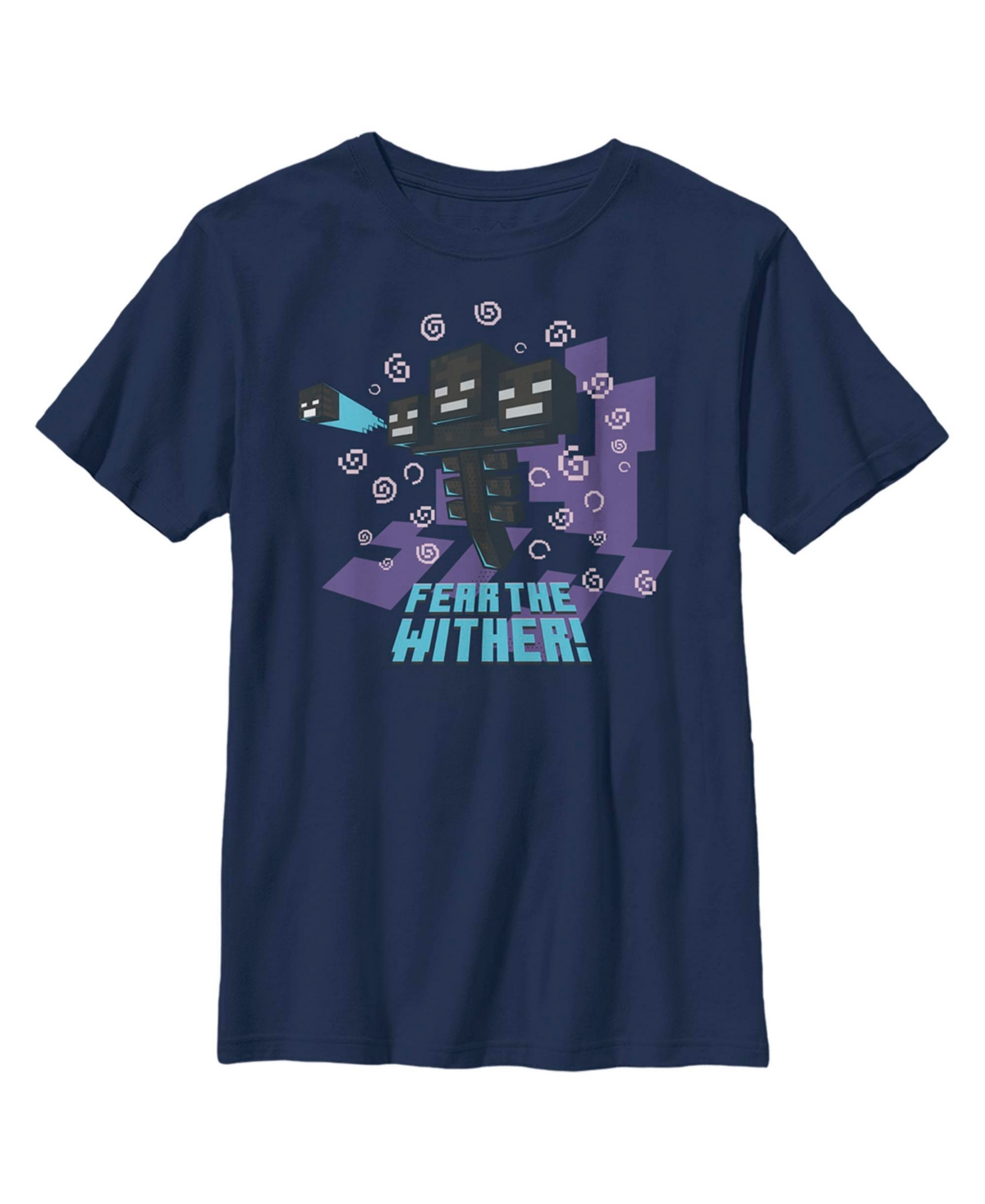 MICROSOFT BOY'S MINECRAFT FEAR THE WITHER CHILD T-SHIRT