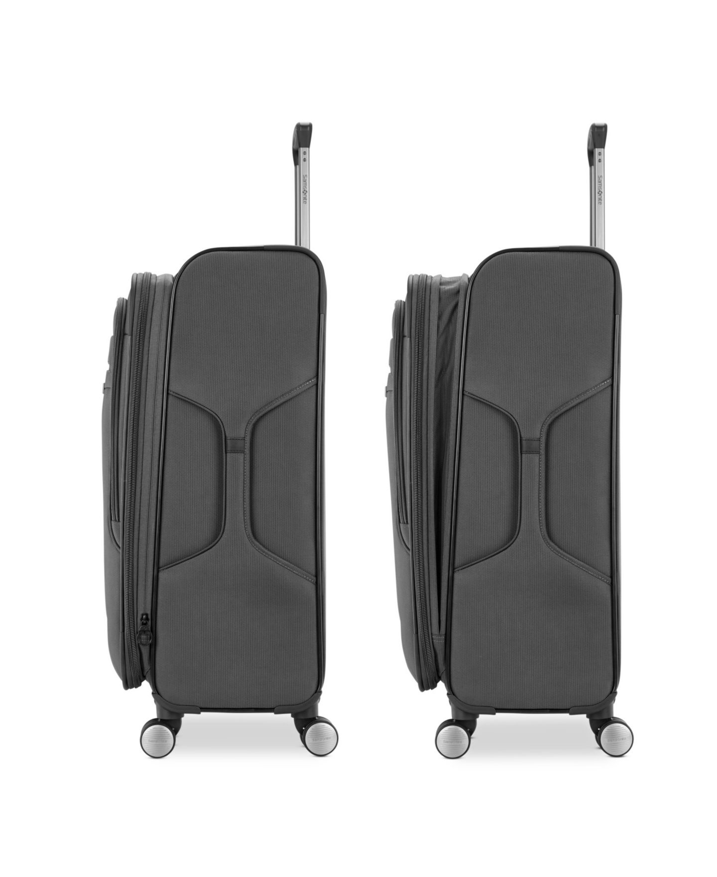 Чемоданы Samsonite X-Tralight 3.0 Softside Spinner Luggage Collection, цвет: Тёмный серый — фото 6