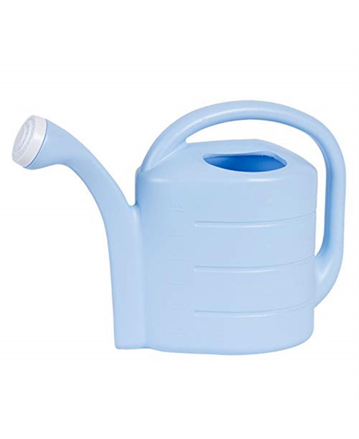 Deluxe Plastic Watering Can, Sky Blue, 2 Gallons - Blue