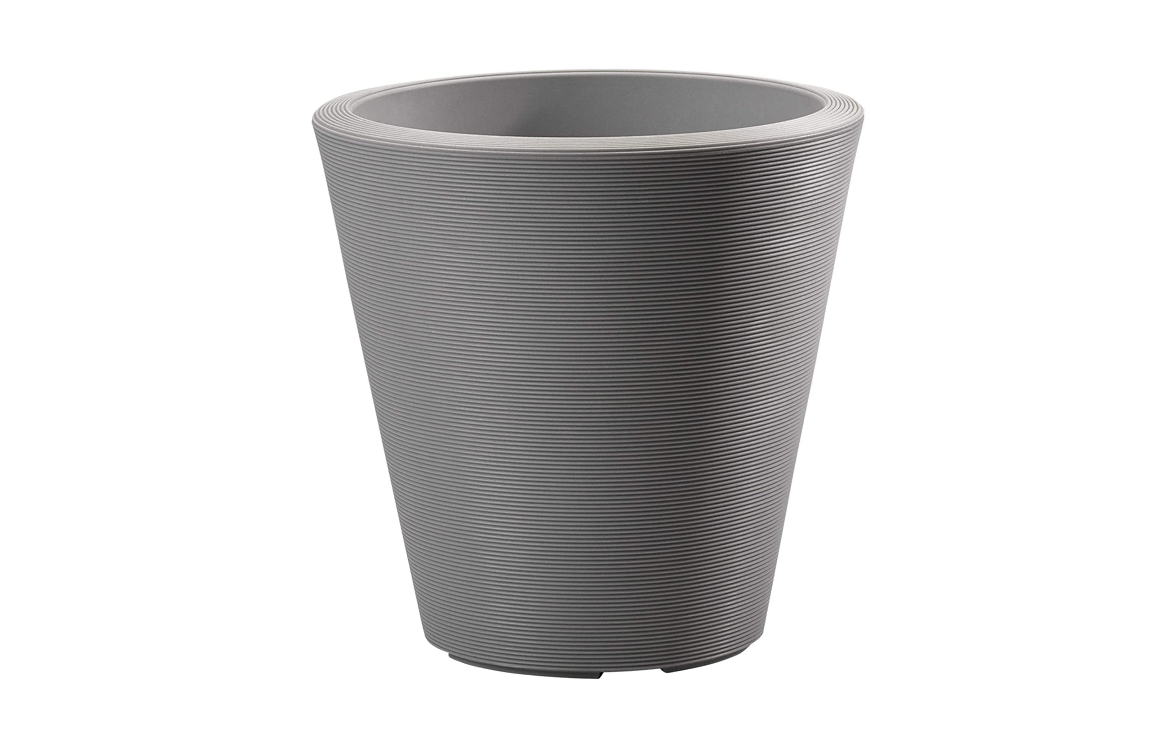 Crescent Garden Madison Planter DoubleWalled Plant Pot 20" Slate