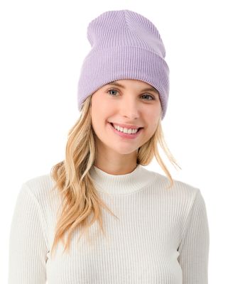 Women's Ultra Soft Rib Detail Cuff Beanie