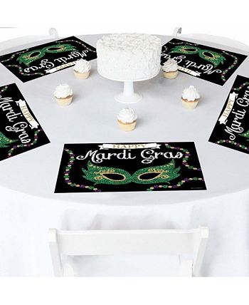 Big Dot of Happiness Mardi Gras - Paper Masquerade Party Coloring ...
