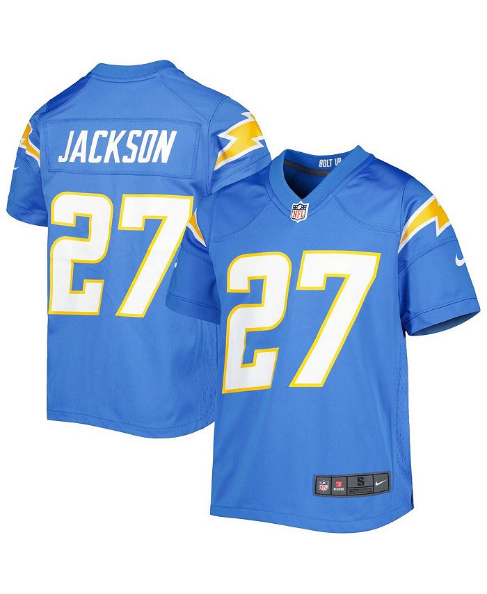 NFL Los Angeles Chargers (J.C. Jackson) Men's Game Football Jersey.