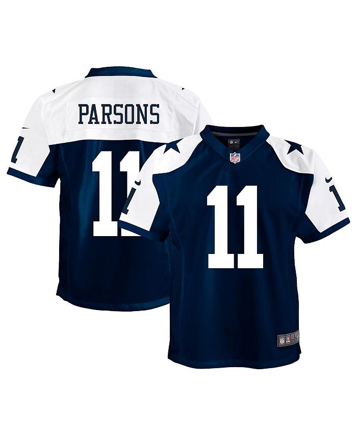 Dallas Cowboys Men's Nike Micah Parsons Navy Game Jersey