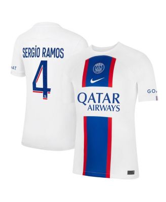 Big Boys Nike Sergio Ramos White Paris Saint-Germain 2022/23 Third