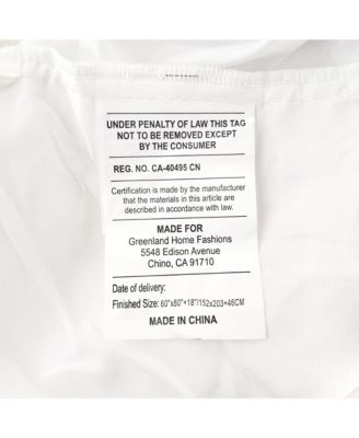 Cotton Voile 18" Drop Bed Skirt, Queen