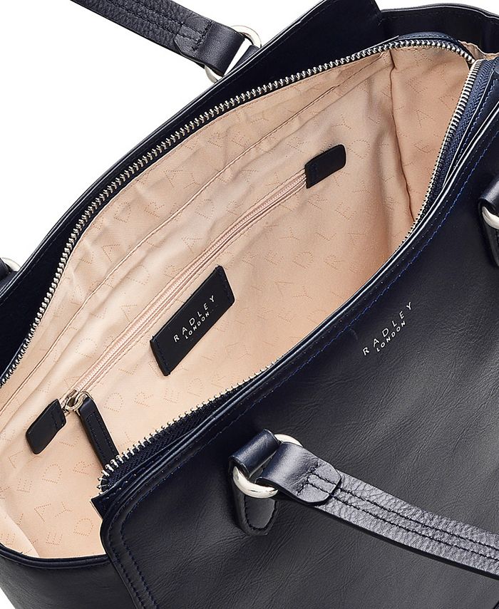 Radley London Upper Grove Sac à main zippé, Noir , Small