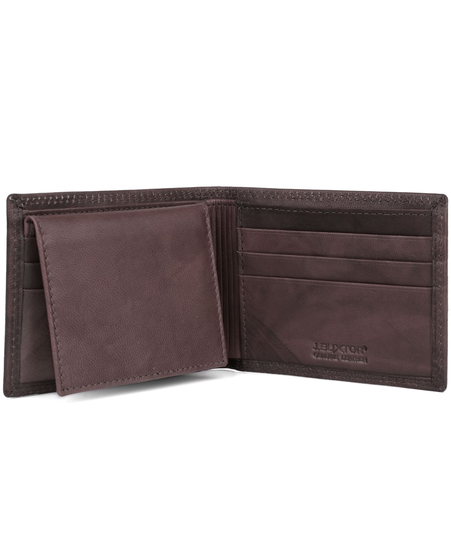 Кошелёк Julia Buxton J. Buxton Mini Hunt Credit Card Billfold Wallet, цвет: Коричневый — фото 2