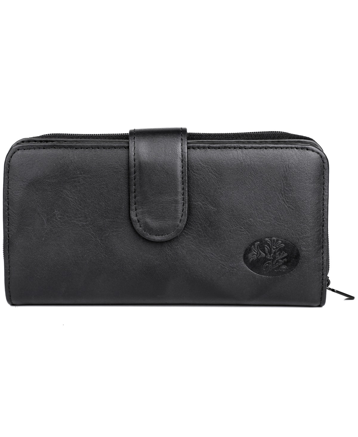 Julia Buxton Women's Mini Heiress Checkbook Wallet In Black