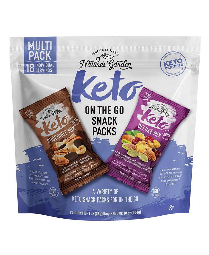 Nature's Garden Keto On The Go Snack Packs Macy's