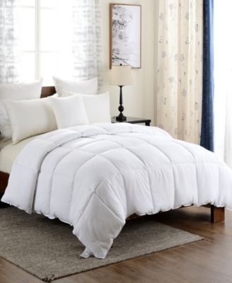 Cheer Collection Gel Fiber Filled Luxurious Comforters In White