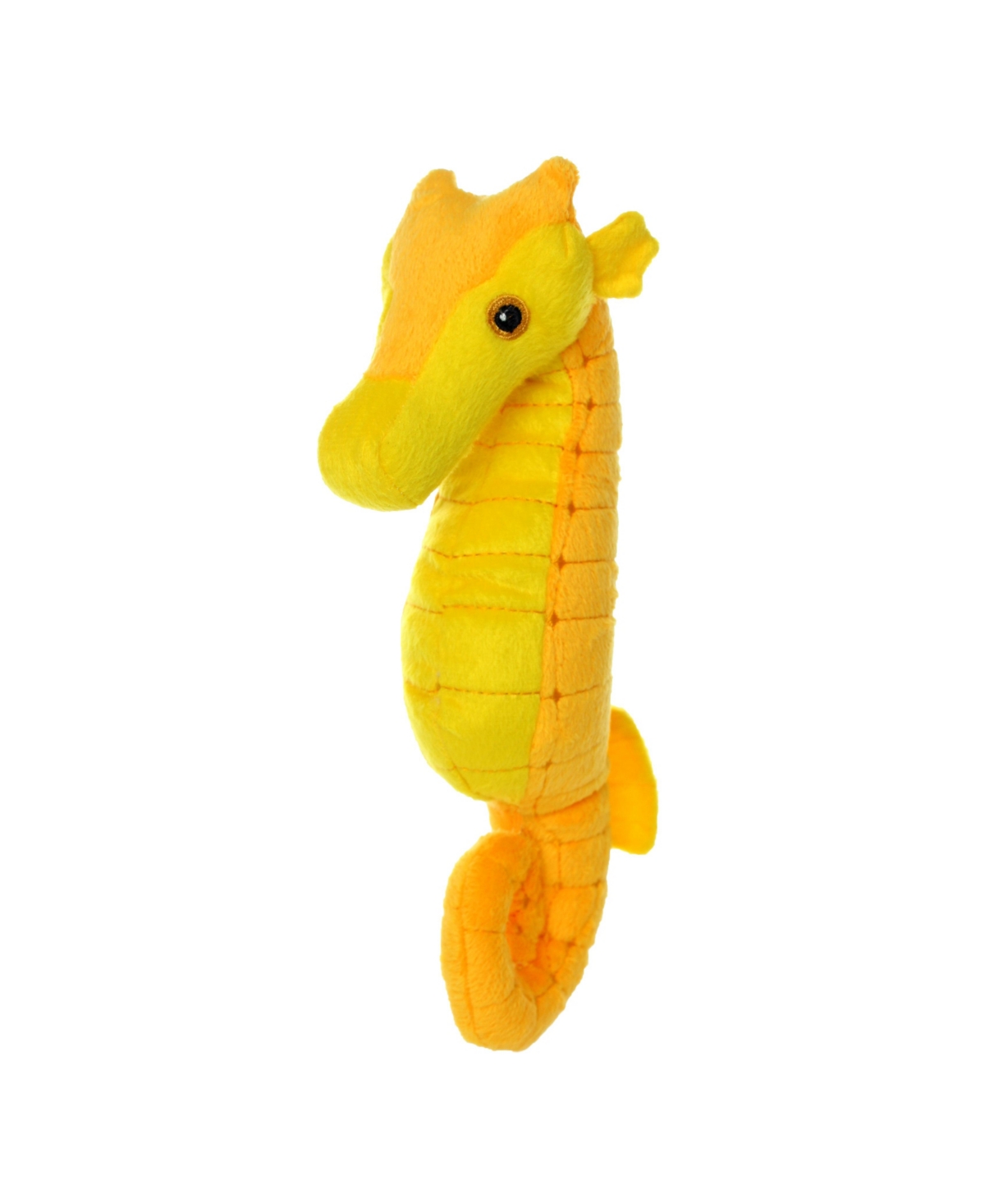 Ocean Seahorse, Dog Toy - Yellow