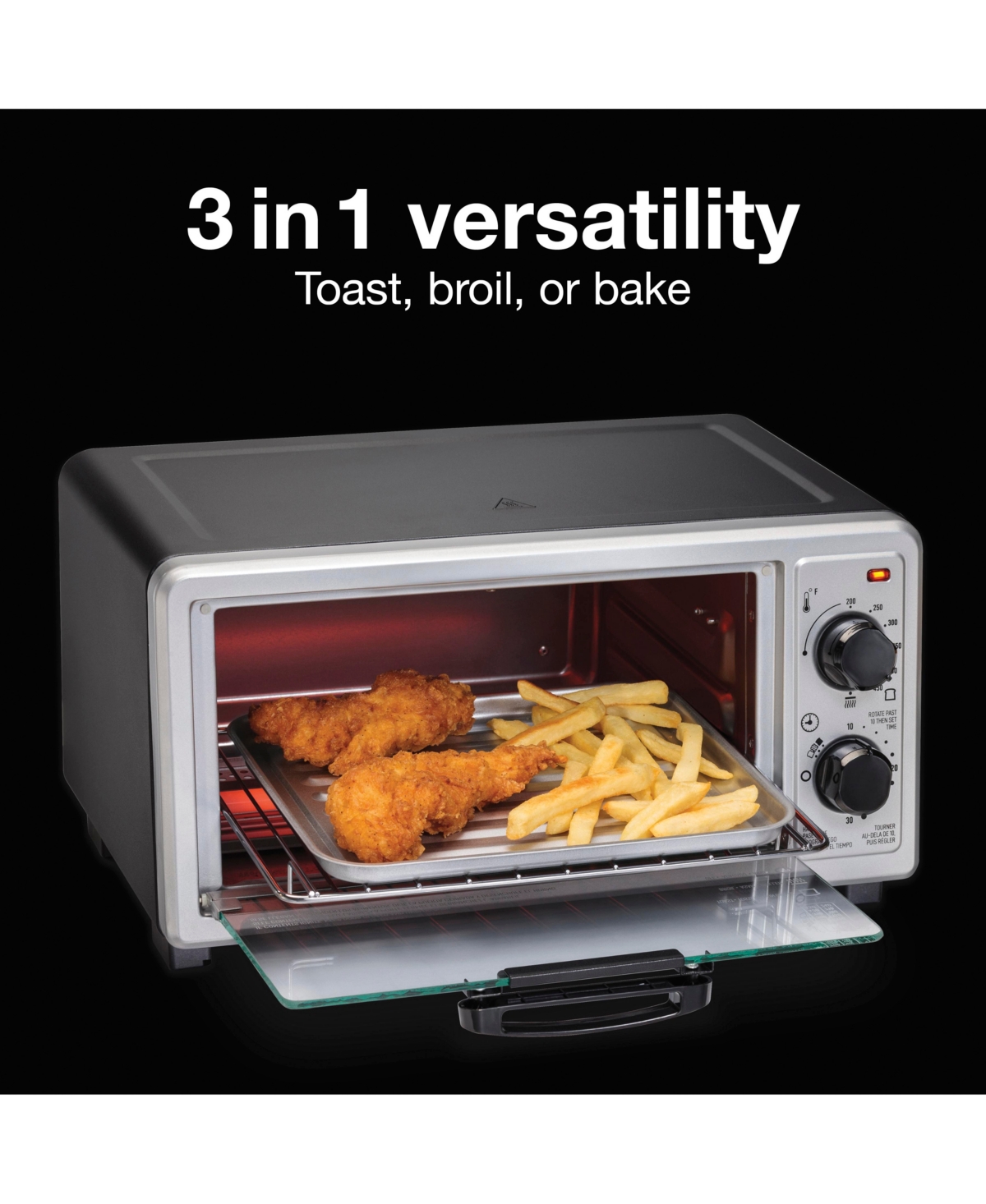 Proctor Silex 4 Slice Toaster Oven Broiler - 31260