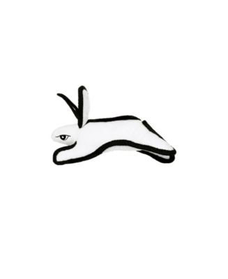 Tuffy Jr Barnyard Rabbit White, Dog Toy - Macy's