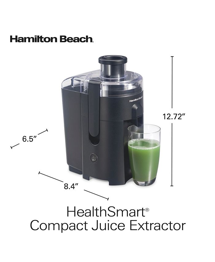 Hamilton Beach Healthsmart Compact Juice Extractor Macy's