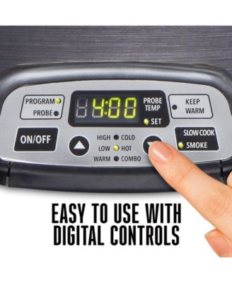 2-in-1 Indoor Smoker & Slow Cooker - 03-2500-W