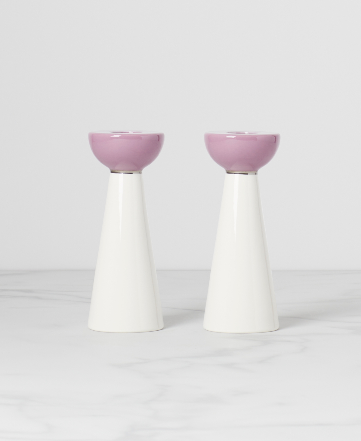 kate spade new york Oak Street Candlestick 2 Piece Set