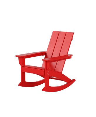 Modern Adirondack Outdoor Rocking Chair