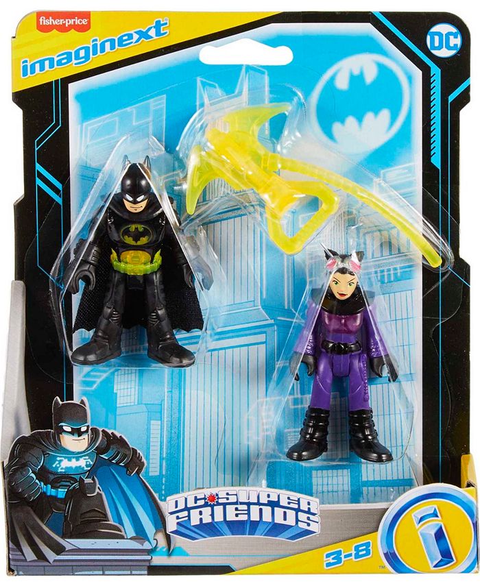 Fisher-Price Imaginext DC Super Friends dc Super Friends Set regalo – Include minifigure Batman, Robin & Bane e 3 veicoli e accessori