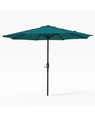 9 Ft Outdoor Patio Market Umbrella with Tilt and Crank