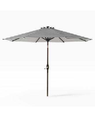 9 Ft Outdoor Patio Market Umbrella with Tilt and Crank