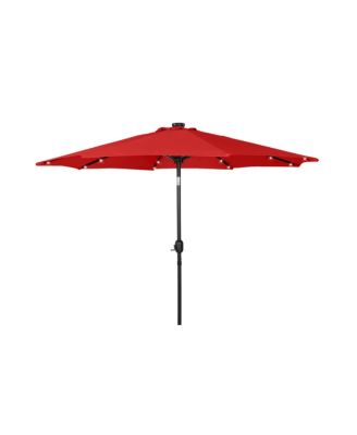 9 ft. Patio Solar Power LED lights Market Umbrella