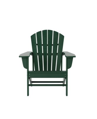 All-Weather Contoured Outdoor Poly Adirondack Chair