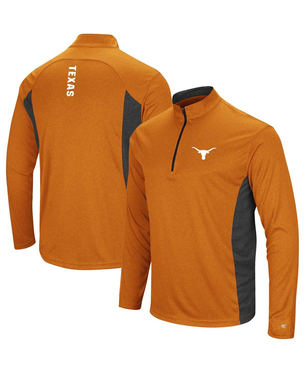 Colosseum Men's  Texas Orange Texas Longhorns Audible Quarter-zip Windshirt